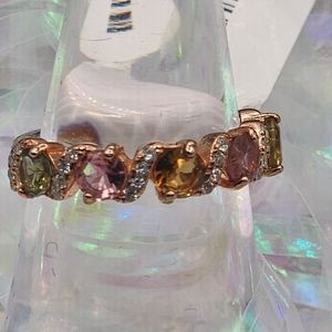 New real Multi Color Turmaline Rose Gold ✨️